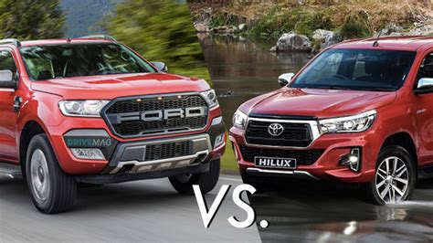 PHILKOTSE PHILIPPINES - Comparison Of Ford Ranger Vs Toyota Hilux