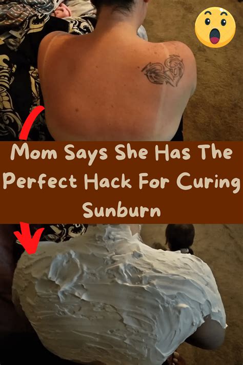 Mom Smears Shaving Cream All Over Her Back Proves It S The Perfect Hack