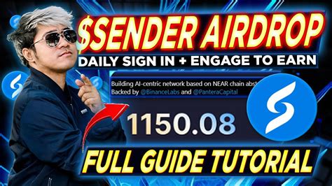 Sender Labs Airdrop Full Guide Tagalog Sign In Daily Engage To