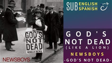 Gods Not Dead Like A Lion Newsboys│letralyrics│subtitulado InglÉsespaÑol│judá Villatoro