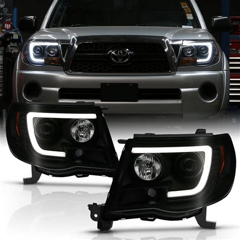 Buy ACANII For 2005 2011 Toyota Tacoma Pickup TRD Black Smoked LED