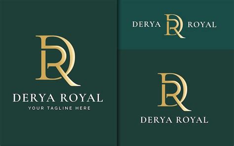 Premium Vector Elegant Luxury Letter D And R Monogram Serif Logo Design