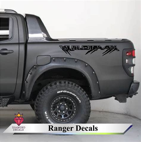 Ford Ranger Ranger Wildtrak Side Bed Decals Next Day Delivery Any Colour Fits F150 Sticker Etsy