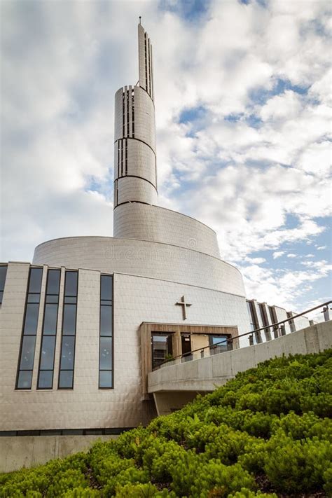 ALTA, NORWAY - JULY 25, 2016: Northern Lights Cathedral in Alta ...