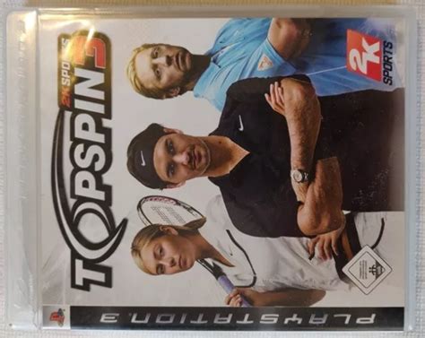 TOP SPIN 3 PS3 PlayStation 3 Videogioco 2K Sports GERMAN EDITION EUR 4