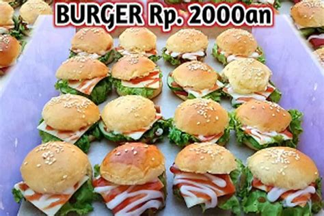 Dijamin Untung Ide Jualan Burger Mini An Rasanya Lezat Harganya