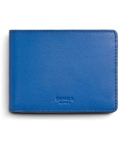 Blue Shinola Wallets and cardholders for Men | Lyst