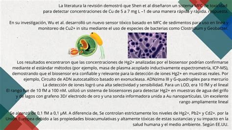 Una Revisi N De Los Biosensores Para El Monitoreo Ambiental Pdf