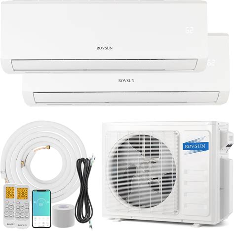 2 Zone Mini Split 12000 12000 Ductless Air Conditioner