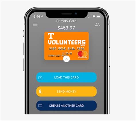Tennessee Fancard Prepaid Mastercard In The Fancards Smartphone