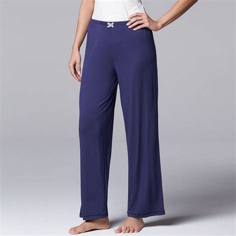 These Simply Vera Vera Wang Pajama Pants Add Sophisticated Style To