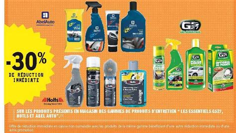 Promo Gammes Des Produits D Entretien Les Essentiel Gs27 Holts Et