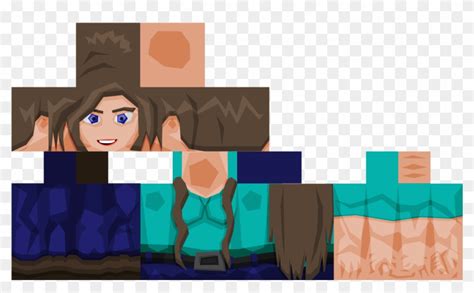 Realistic Minecraft Skins Girls Steve Minecraft Skin Hd Clipart