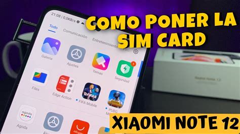 Xiaomi Redmi Note C Mo Instalar La Sim Card Y La Micro Sd