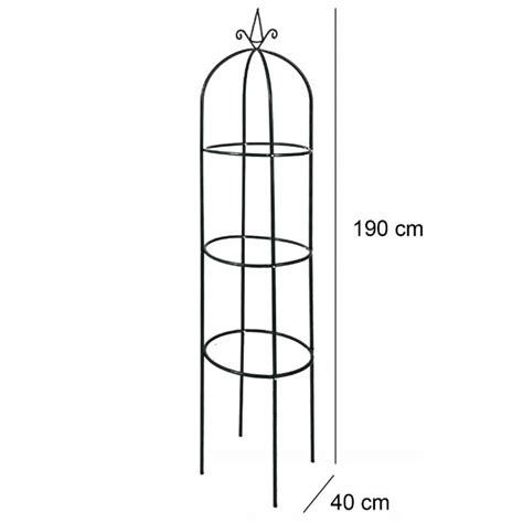 Pergola Ogrodowa Metalowa Obelisk X Cm Superwnetrze Pl