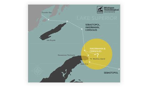 Lake Superior Shipwreck Map – Nicole Kelly