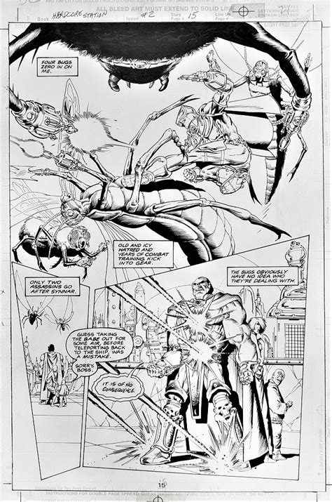 Jim Starlin Joe Rubinstein Hardcore Station 2 P 15 In Paul