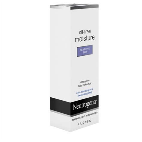 Neutrogena Oil Free Daily Sensitive Skin Face Moisturizer 4 Fl Oz Pack Of 6 6 Fred Meyer