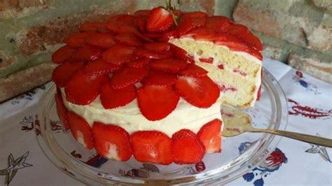 Jahodová Torta Fotorecept Recept Varechask