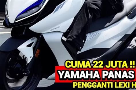 Pakai Panel TFT Inilah Matic Pengganti Yamaha Lexi 2024 Tampilan