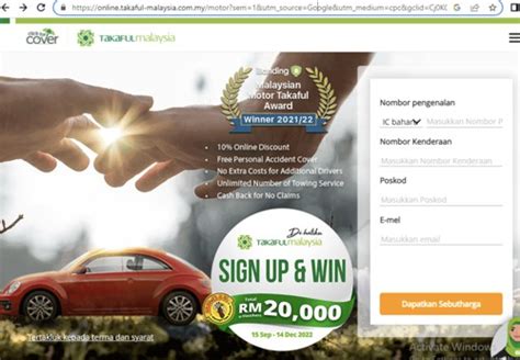 Takaful Malaysia Promo Code Motor Car Insurance 2024