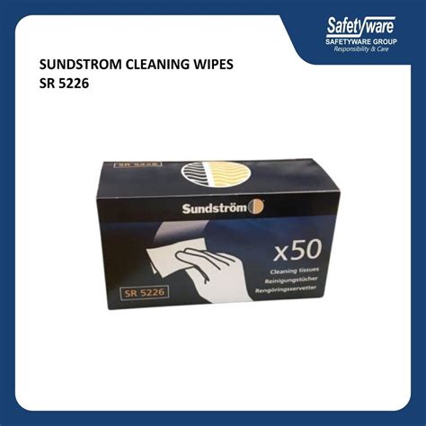 Sundstrom Sr 5226 Cleaning Wipes Respirators Wipes Safetyware Store