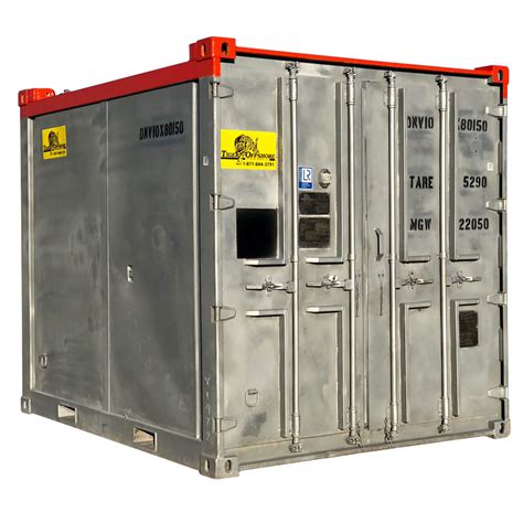 DNV 8 X 10 Closed Top Container Tiger Offshore Rentals