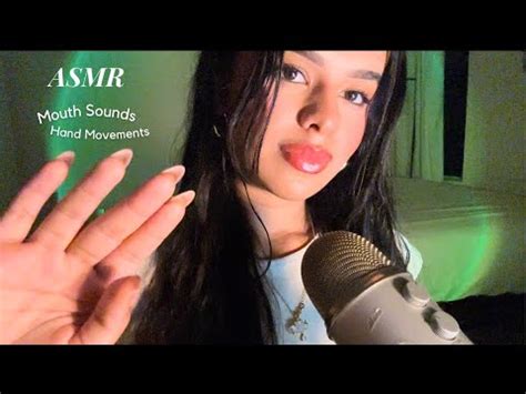 ASMR Tingly Mouth Sounds Hand Movements Q A Part 2 YouTube