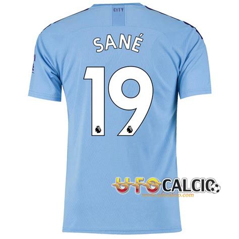 Nuova Maglia Calcio Manchester City Sane Prima