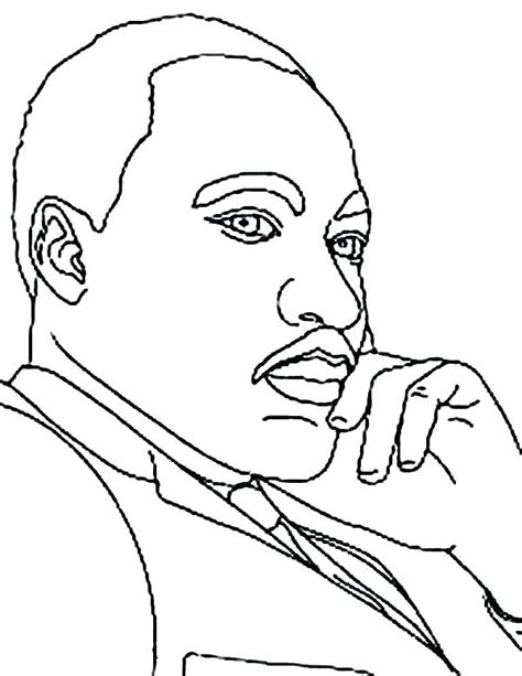 Martin Luther King Printable Picture