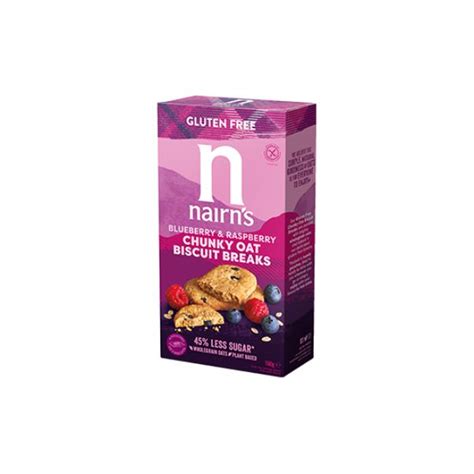 Nairns G F Blueberry Chunky Biscuits Only Natural