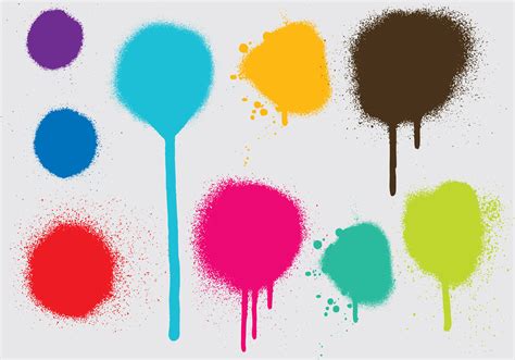 Spray Paint Drip Vectors 94950 Vector Art at Vecteezy