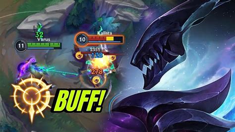 Varus With Buff Empowerment Rune Keystone In Patch A Wild Rift