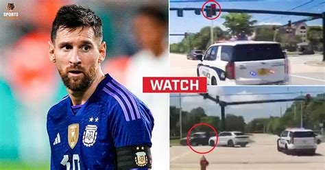 Messi Avoid Car Crash Florida | Lionel Messi runs red light in Florida ...