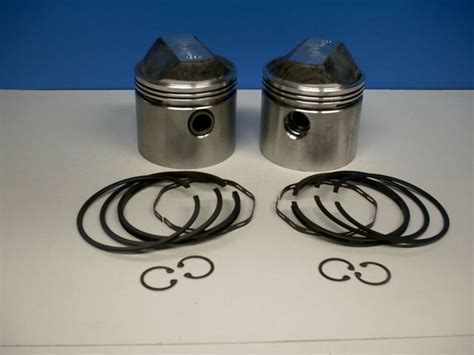 New Trw Forged Piston Sets With Rings Fit 1972 1985 Sportster 1000cc