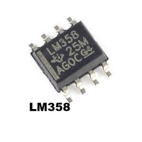 Lm358 Smd Ic Low Power Dual Op Amp Ic