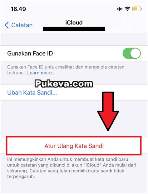 Cara Reset Lupa Kata Sandi Catatan IPhone Dan IPad PUKEVA