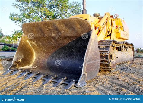 Excavator Bulldozer Stock Image Image Of Industry Industrial 19220521