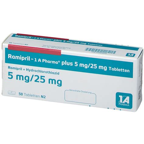 Ramipril A Pharma Plus Mg Mg St Mit Dem E Rezept Kaufen