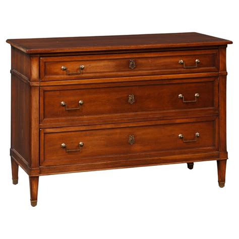 Commode En Bois Avec Trois Tiroirs Et Uvres D Coratives Incrust Es En