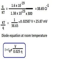 Diode Current Equation