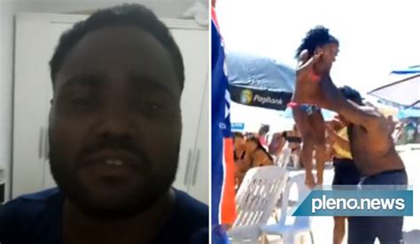 Chorando Pai Que Agrediu As Filhas Em Praia Pede Desculpas Brasil