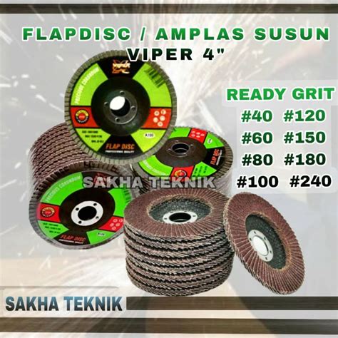 Jual Amplas Susun Flap Disc Grit Ukuran Lengkap Mata Gerinda Amplas