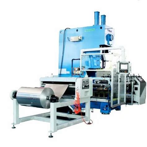 BluMac 3 Phase Automatic Aluminum Foil Container Making Machine 11 Kw