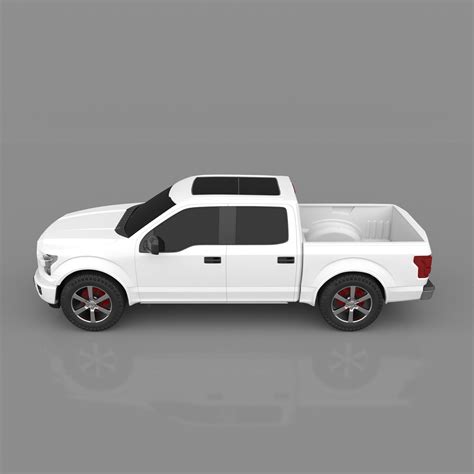 Ford F 150 Lariat Ready To Print STL Files 3D Model 3D Printable CGTrader