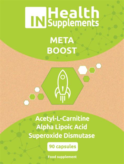 Single retail pack of Meta Boost – 90 Capsules – In Health Supplements