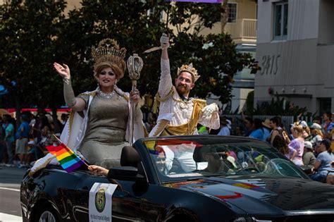 San Diego Lgbt Pride Parade San Diego Downtown California Usa July 15th