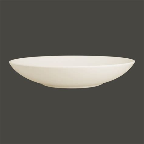 E1007693 RAK Assiette coupe creuse rond ivoire porcelaine vitrifiée