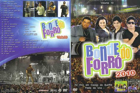 Capas Show Nacional Bonde do Forró Volume 10