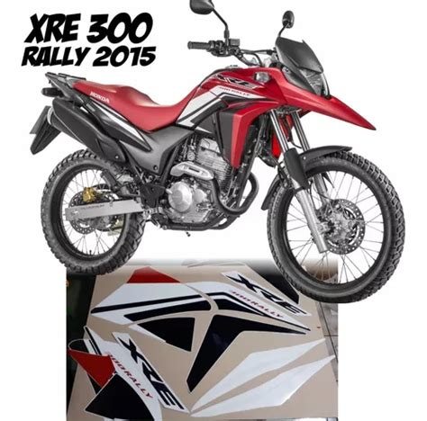 Kit Adesivos Xre 300 Rally 2013 À 2015 Frete grátis